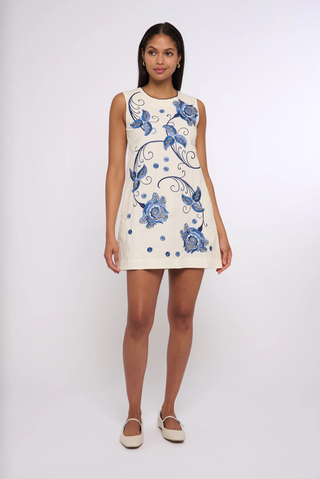 Tiffany Mini Dress - Kimber Embroidery