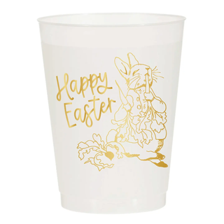 Peter Rabbit Gold Happy Easter Bunny Cups- Easter