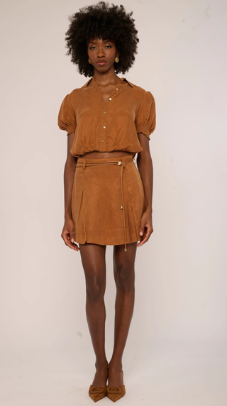 Faelyn Top - Cognac