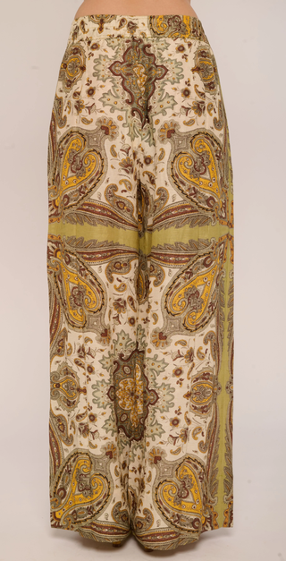Jocelyn Pant- Kaleidoscope Scarf Print