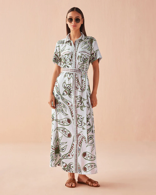 Amira Shirt Dress - Diya Powder