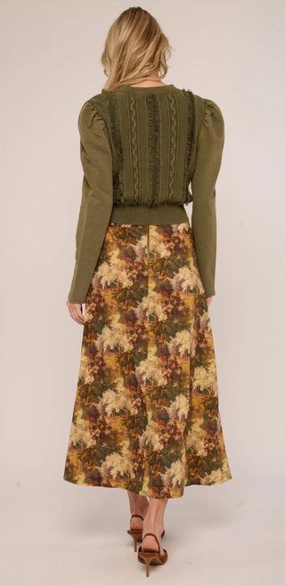 Liv Knit Pullover - Ivy Green