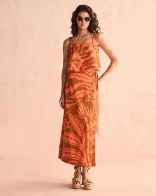 Sammi Skirt - Terracotta