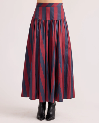 Edith Skirt - Vineyard Stripe