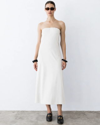 Ponte Knit Perfect Dress - Off-White
