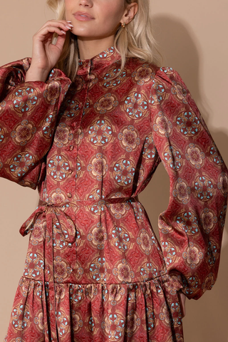 Adele Dress - Desert Jewel