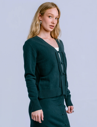 Alice Cardigan - Pagoda Teal