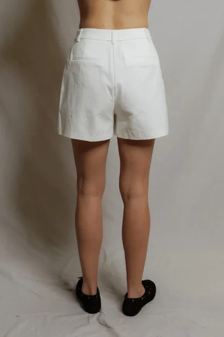 Mei Twill Shorts - White