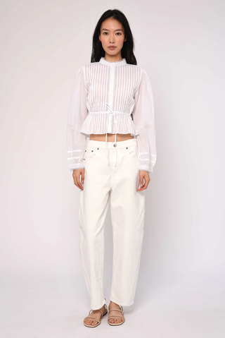 Mira Blouse - Bright White