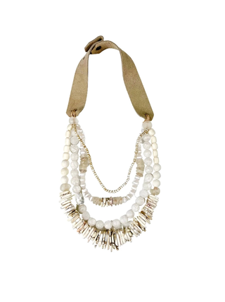Luxe Classic Necklace - Blanc
