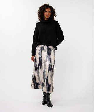 Faye Skirt - Plisse Fade