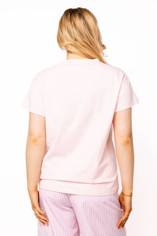 Light Pink 'USA' Bandana Tee