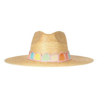 Pastel Kandy Crochet Palm Hat