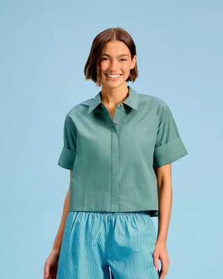 Club Shirt - Sage Brush
