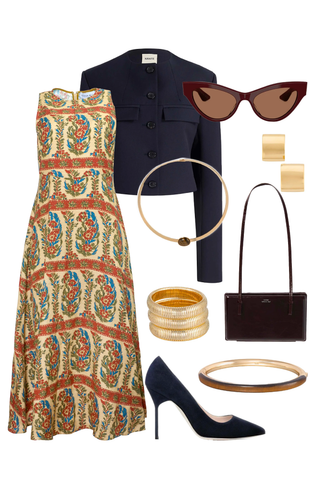 Faith Dress - Amber Glen Cream
