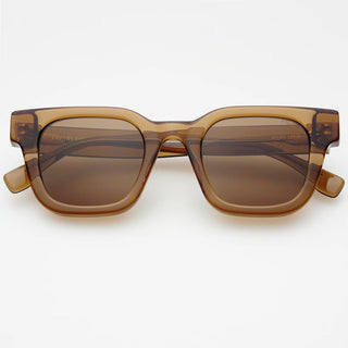Atlas Acetate Rectangular Sunglasses - Brown
