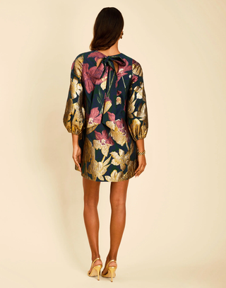 Rosanna Mini Dress - Demitasse Flowers