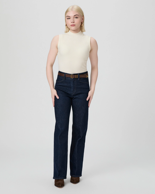 Sasha 30" Petite Wide Leg Jean - Edinburgh