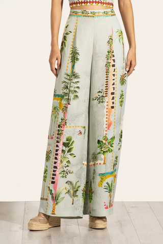 Lima Wide Leg Pant - Multi Color