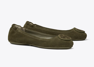 Minnie Travel Ballet Suede Flat - Aneto