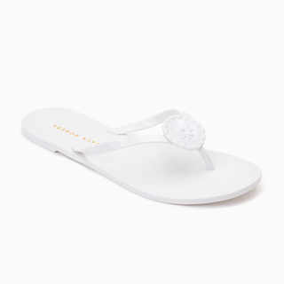 Roxy Jelly Flip Flop - White
