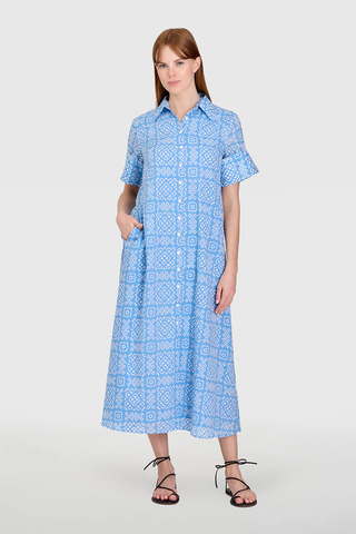 Gibbons Dress - Lanai Tile