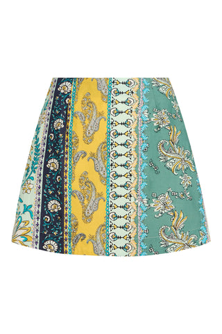 The Mini Skirt, Paisley Ribbon
