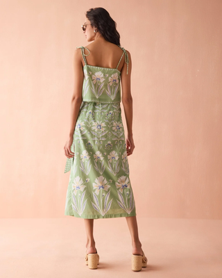 Sammi Skirt - Macie Matcha