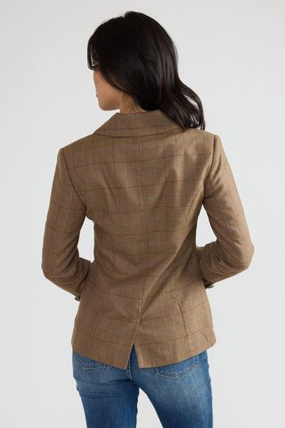 Arthur Blazer - Fawn Plaid