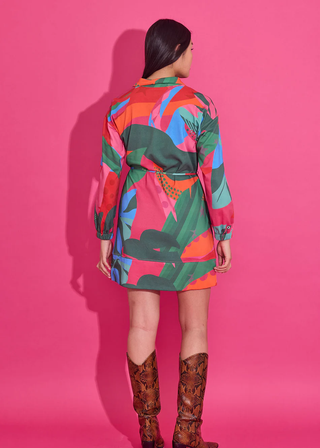 Logan Dress - Tropical Jingle