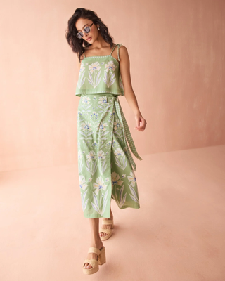 Sammi Skirt - Macie Matcha