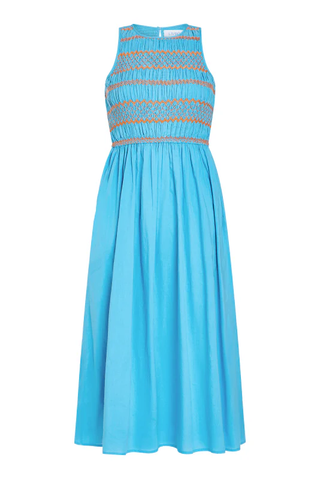 Stroll Dress - Pool Blue