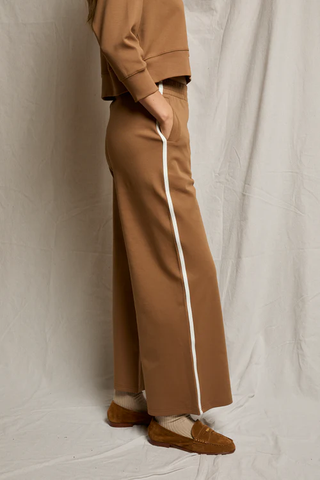 Mikos Wideleg Pant - Mocha