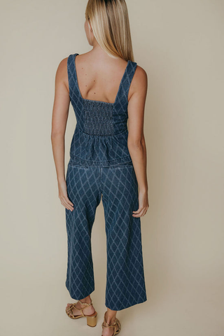 Pearl Pants - Textured Denim