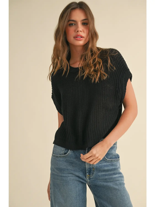 Dillion - Dolman Sleeve Knitted Top
