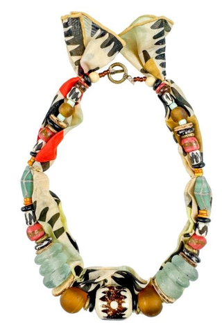 Beaded Bandana Necklace