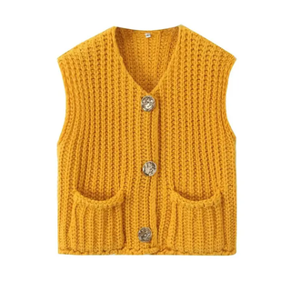 Chunky Knitted Vest