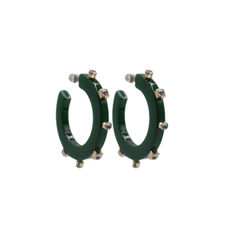 Small City Girl Jewel Hoop