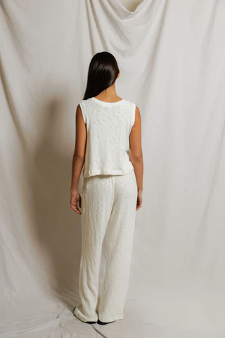 Kala Beach Mesh Tank - Natural