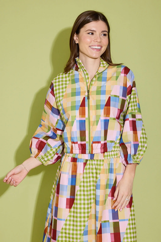 Cameron Jacket - Diagonal Check