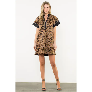 Cheetah Print Dress - Cheetah
