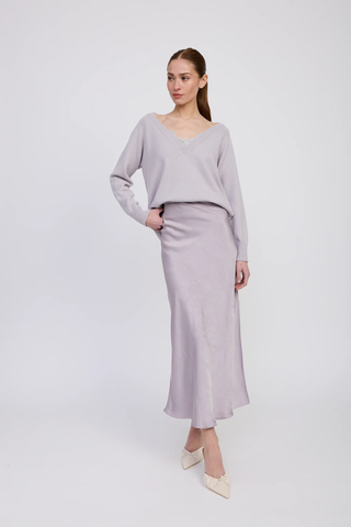 Aracella Maxi Skirt - Lavender