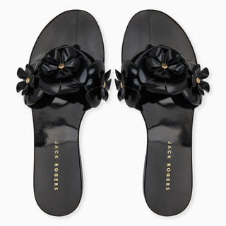 Amelia Jelly Flip Flop - Black
