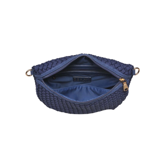 Ethereal  Woven Sustainable Crossbody - Navy