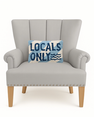 Locals Only Hook Pillow