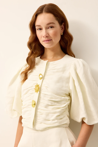Rowan Top - Ivory