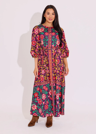 Clover Dress - Medieval Floral