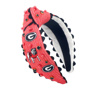 Georgia Power G Cross Stitch Headband - Adult Size
