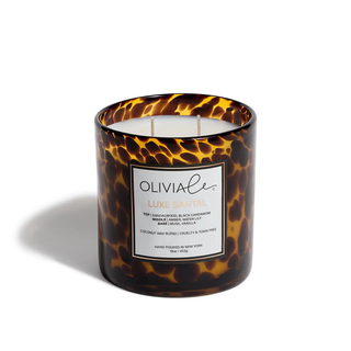Luxe Santal Tortoise Candle - 16 oz