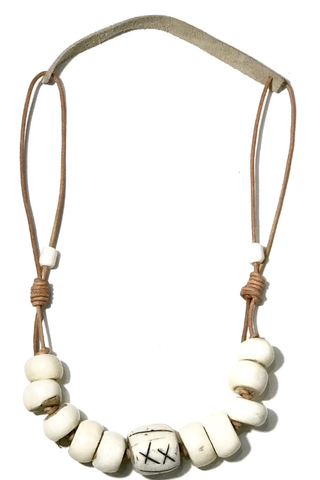 Cord Classic Necklace - White